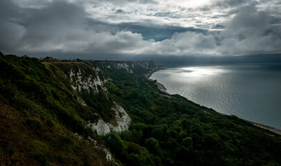 Białe klify Folkestone