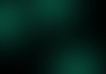 Black and dark green smooth gradient abstract background image,Dark tone.Science or technology display concept.Metal or metallic color.spotlight in oom or studio.Graphic illustration. - obrazy, fototapety, plakaty
