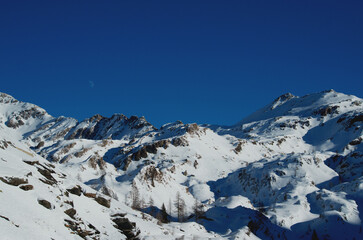 Obraz premium Alpine panorama in the Bergamo Alps, Italy