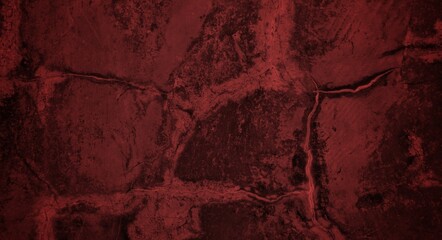 A textured background featuring deep red tones with a distressed, grunge appearance. The surface shows scratches and uneven patterns, creating a vintage feel.