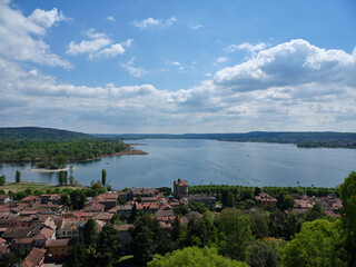 Fototapeta premium Lake Maggiore Views from Angera