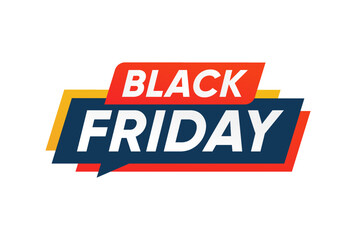 Black Friday Sale Banner isolated illustration vector design
