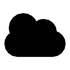 Cloud Flat Vector Icon