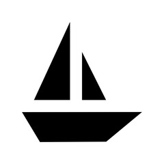 Sailboat Vector Icon