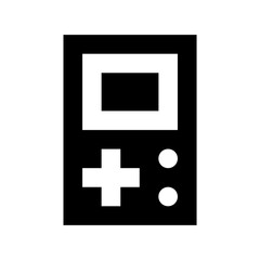 Fototapeta premium Gameboy Vector Icon