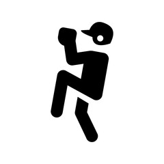 Pitcher Baseball Vector Icon