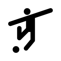 Football Player Vector Icon