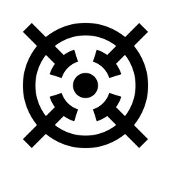 Obraz premium Focus Vector Icon