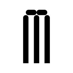 Cricket Wicket Vector Icon