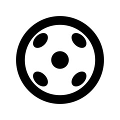 Fototapeta premium Bowling Ball Vector Icon