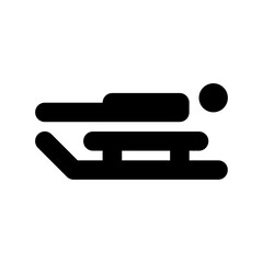 Skier Vector Icon