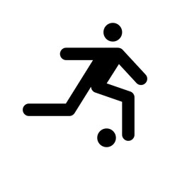 Football Player Vector Icon