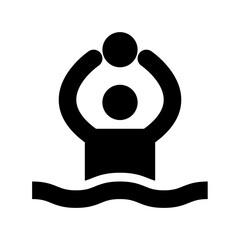 Water Polo Vector Icon