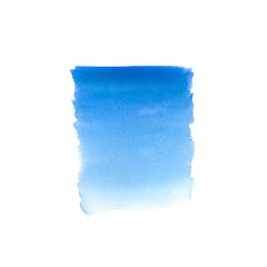 Hand painted watercolor texture  stains on white background 