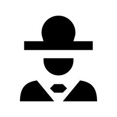 Spy Flat Vector Icon