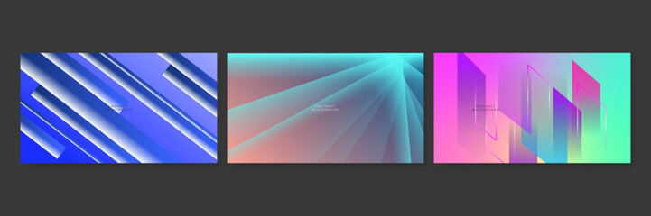 Naklejka premium Abstract colorful background