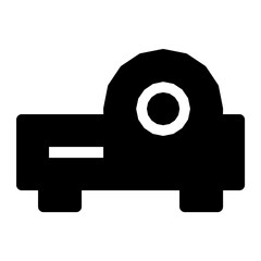 Projector Flat Vector Icon
