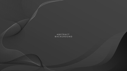 Modern simple minimal black abstract background