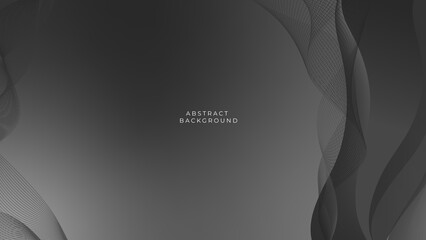 Modern simple minimal black abstract background