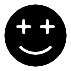 Smiley Flat Vector Icon