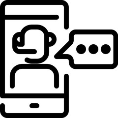 call center icon