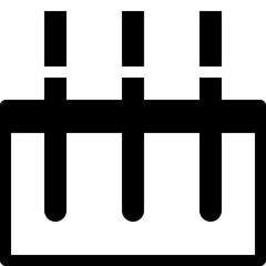 Fototapeta premium test tube icon