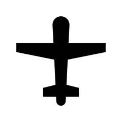 Airplane Flat Vector Icon