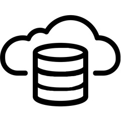 cloud database icon