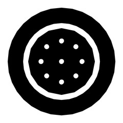 Watermelon Flat Vector Icon