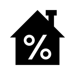 Property Value Flat Vector Icon