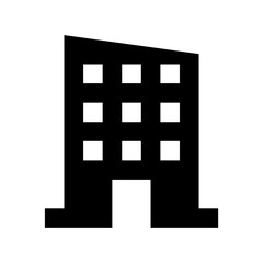 Residency Flats Flat Vector Icon