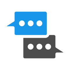 Fototapeta premium chat icon