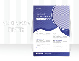 professional Corporate Business Flyer Design Template, Modern & colorful Business Flyer.