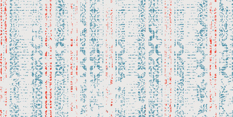 seamless vintage pattern with an effect of attrition. patchwork tiles. hand drawn abstract from tiles. azulejos tiles patchwork. portuguese and spain decor. line art textured geo trendy vector design 