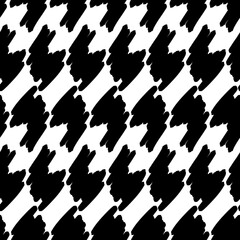 Seamless hand draw geometric pattern, brush effects, modern pattern.