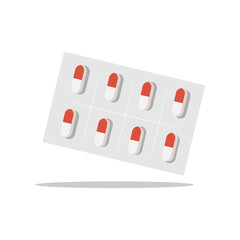 Art Illustration Design Concept Symbol Logo Icon Medical clinic Health Care Of Pills Medicine