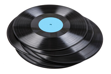Vinyl record with recorded music