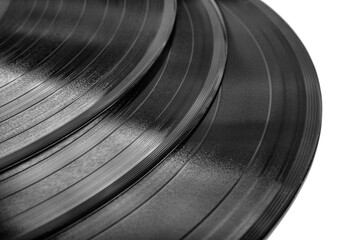 Vinyl record with recorded music