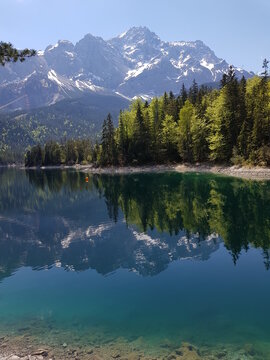 Eibsee mit Zugspitzblick