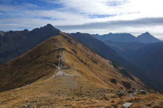 Giewont widoki na szczycie