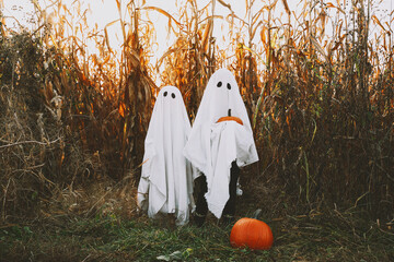 Halloween Kids Holidays Concept.