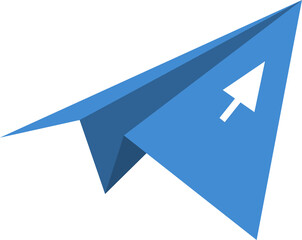 PNG Illustrations Icon business sign folding rocket