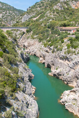 Obraz na płótnie Canvas Gorges de l'Hérault