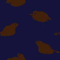 Pigeons seamless pattern background for fashion textiles, graphics, backgrounds and crafts