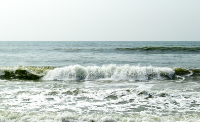 Bay of Bengal from the Marina Beach, Chennai