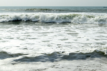 Bay of Bengal from the Marina Beach, Chennai