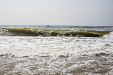 Bay of Bengal from the Marina Beach, Chennai