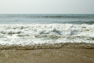 Bay of Bengal from the Marina Beach, Chennai