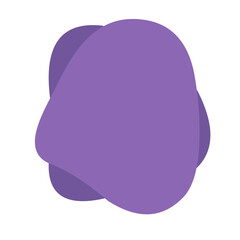 aesthetic blob purle