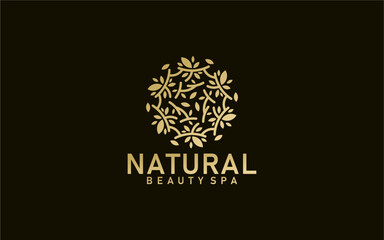 NATURAL BEAUTY SPA LOGO DESIGN